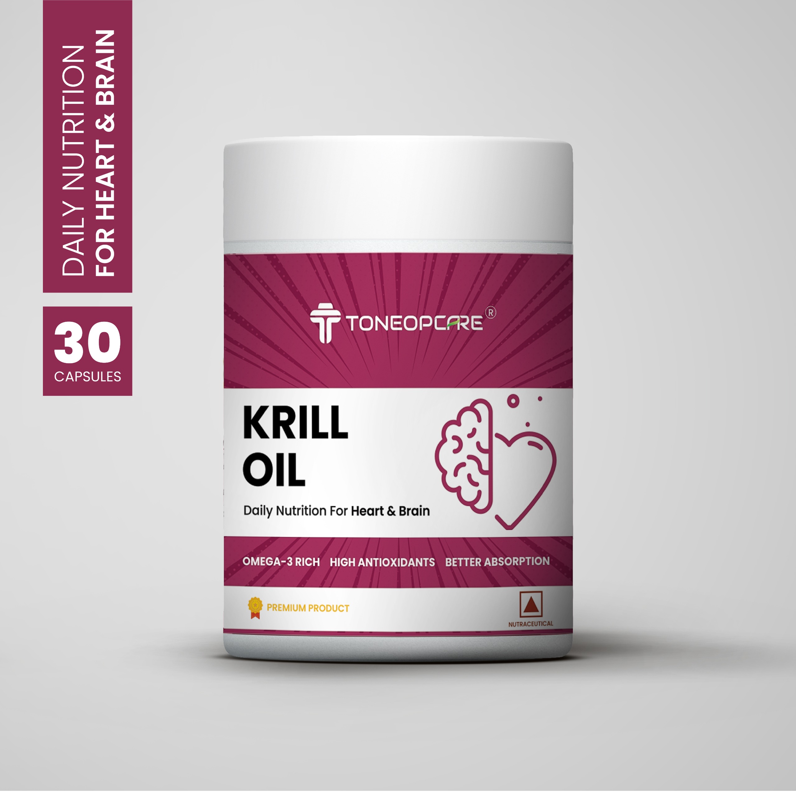 Krill Oil front view